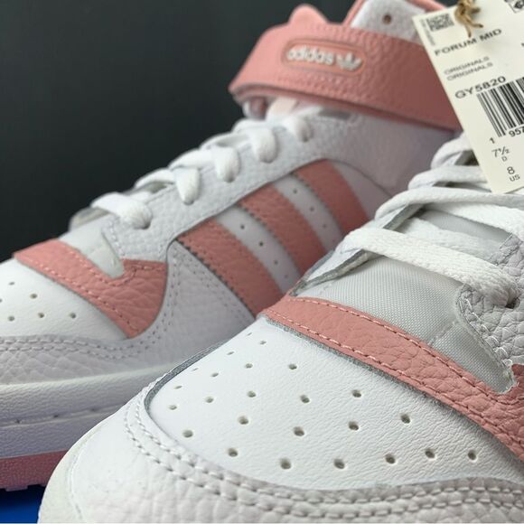 Adidas Forum 84 Mid Pink Womens Various Sizes - Picture 12 of 14